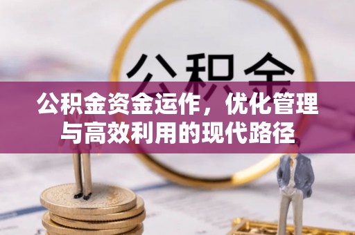 孙吴公积金资金运作，优化管理与高效利用的现代路径