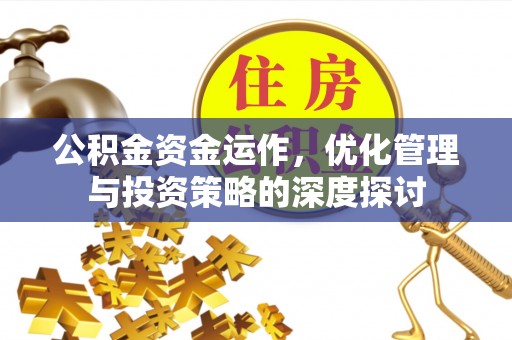 孙吴公积金资金运作，优化管理与投资策略的深度探讨