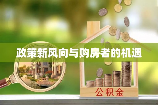 孙吴政策新风向与购房者的机遇